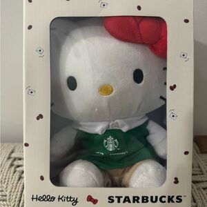 Hello Kitty x Starbucks Barista Plush NWT